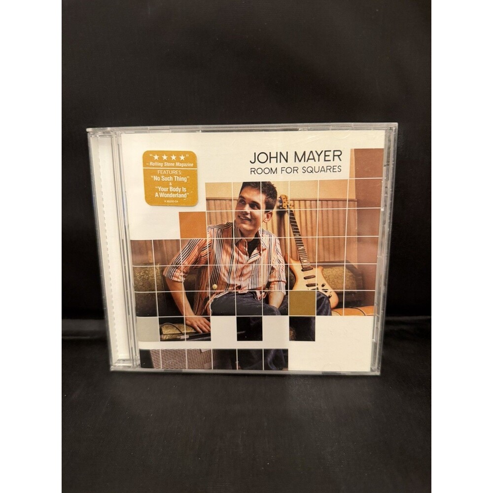 John Mayer Room for Squares CD 2001 Columbia Pop Rock Album Your Body Is a Wonde